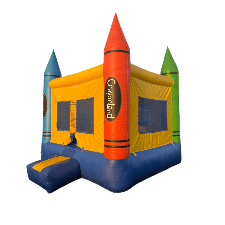 Crayon Bounce House