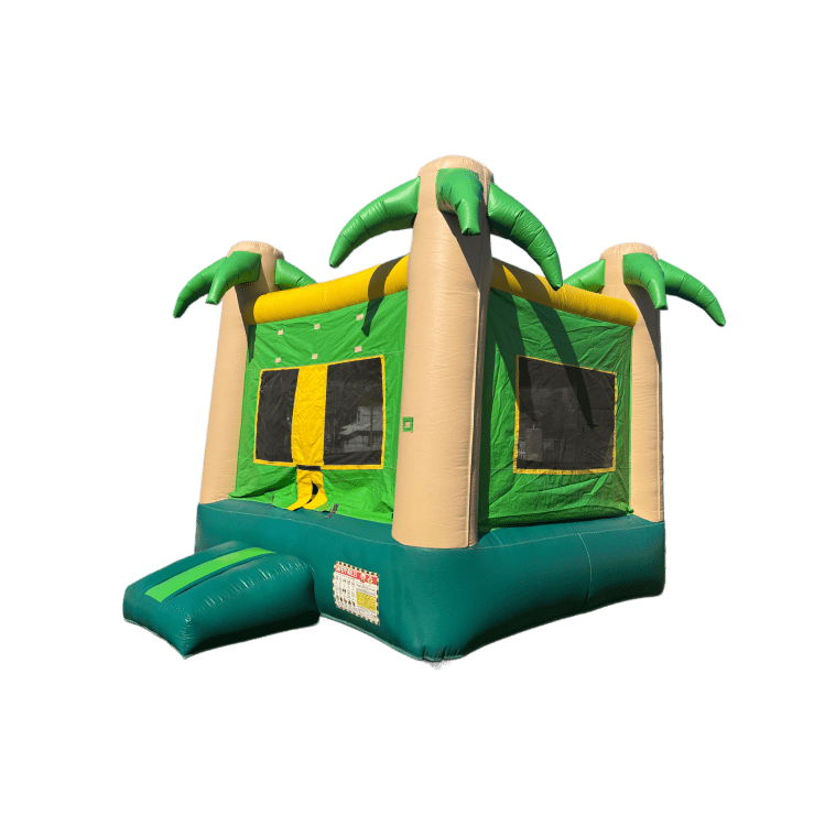 Tropical Castle Bounce House