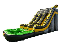 Double Toxic Water Slide