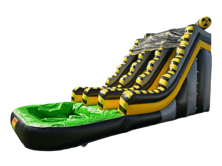 Double Toxic Water Slide