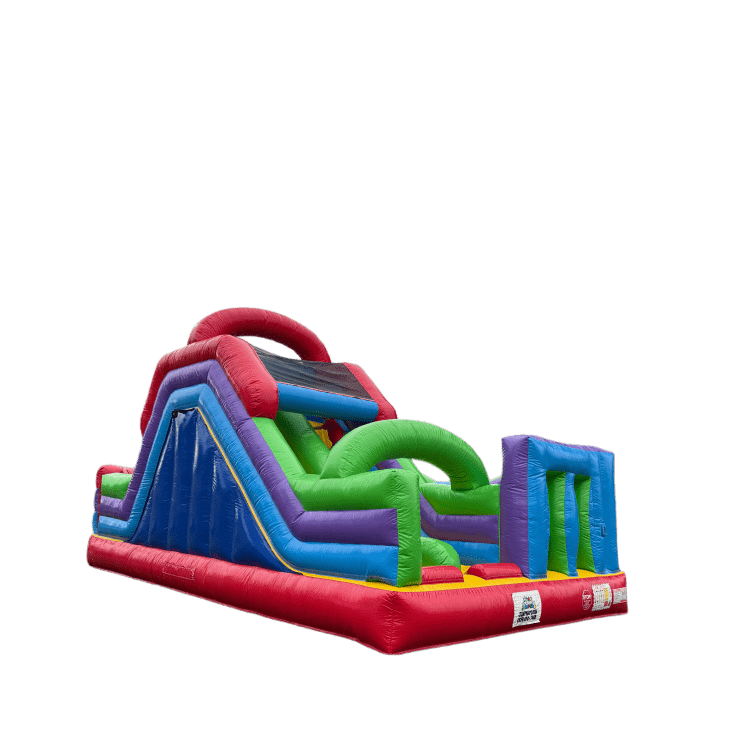 Wide Multicolored Obstacle Course